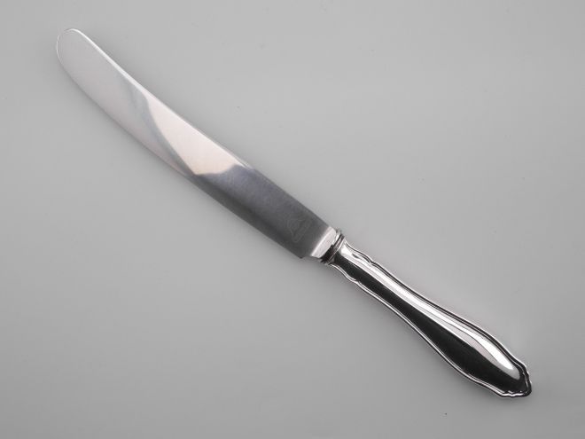 Gebrüder Reiner Seckenrand 800 Silber Tafelmesser
