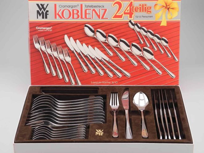WMF Koblenz Cromargan Komplettbesteck Etui