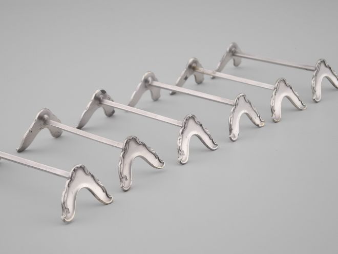 WMF 2200 Besteck versilbert Messerbänke Set