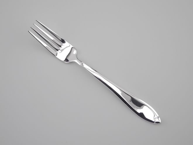 Speisegabel aus der Serie Anthea 90 Auflage versilbert von BSF