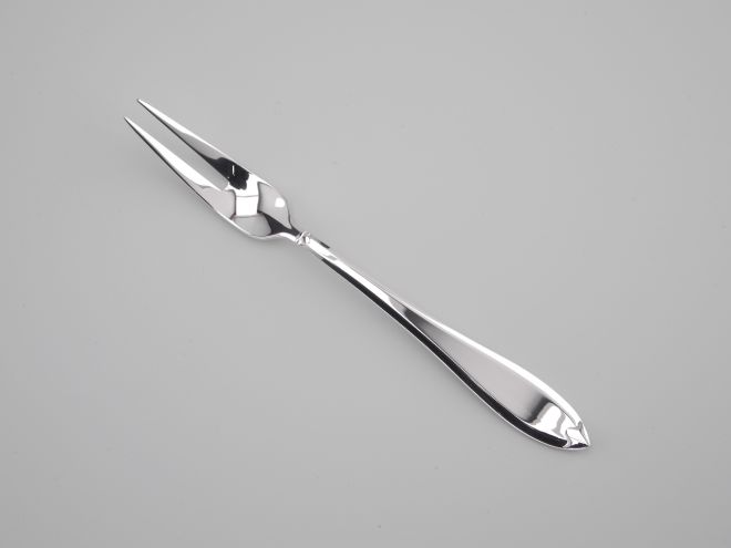 Fleischgabel aus der Serie Anthea 90 Auflage versilbert von BSF