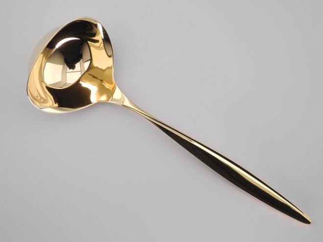 WMF Kopenhagen 800 Silber Gold Suppenkelle