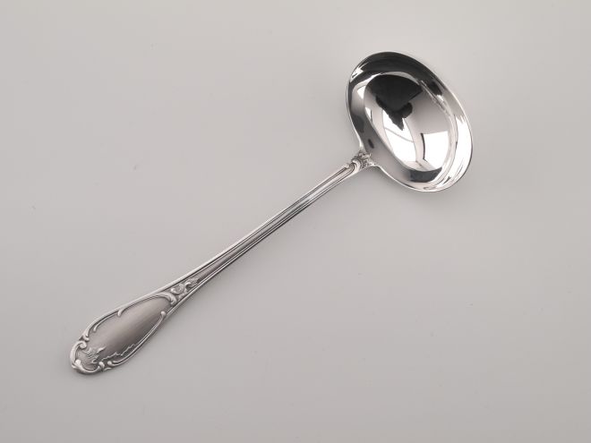 BSF 98 Rokoko Louis XV versilbert Sossenkelle