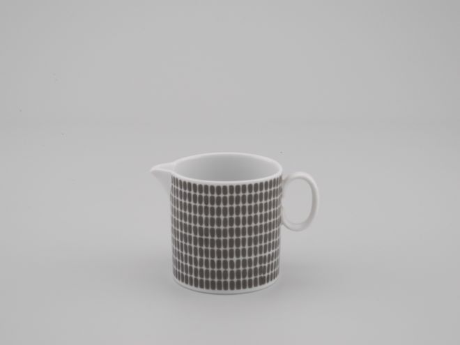 Milchkännchen mit grafischem Dekor Onyx aus der Serie Medaillon vintage design Baumann für Thomas