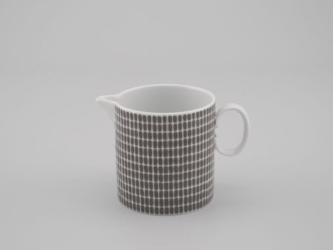 Milchkännchen mit grafischem Dekor Onyx aus der Serie Medaillon vintage design Baumann für Thomas
