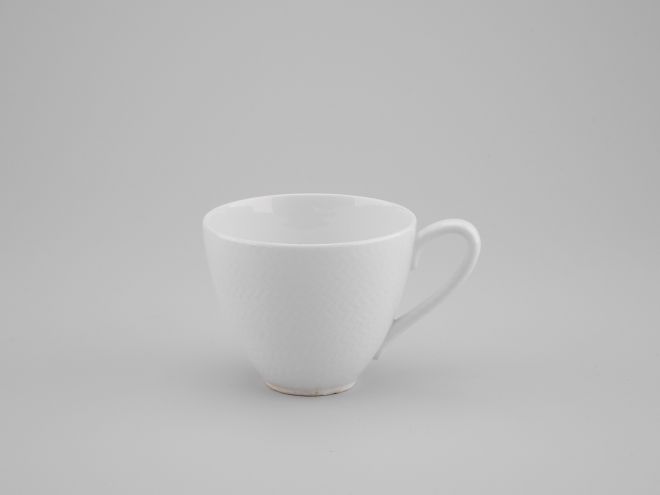 Rörstrand Blue Fire Kaffeetasse Obere weiss