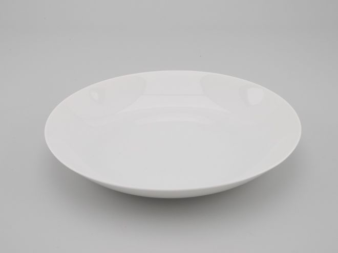 Thomas Medaillon uni weiss Suppenteller
