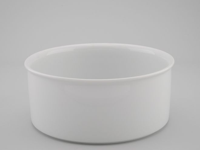 Thomas Medaillon uni weiss Salatschale 22