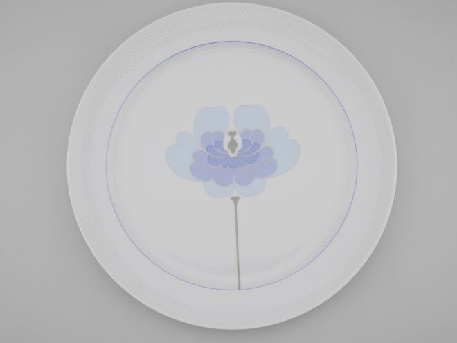 Rosenthal Century blaue Blume Platzteller