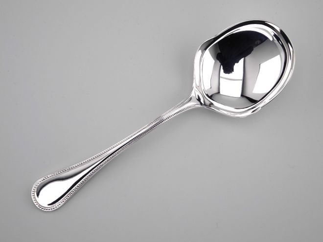 WMF Perlrand neue Version versilbert Kartoffellöffel