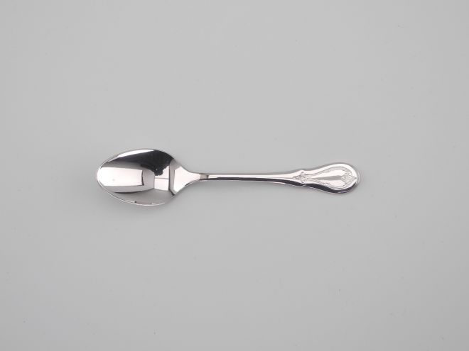 Kaffeelöffel vintage alte Serie Würzburger Gravur Cromargan Edelstahl Besteck von WMF