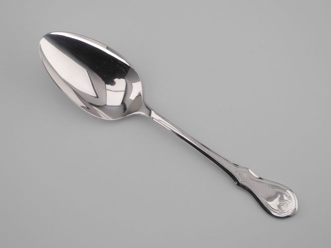 Gemüselöffel Vorlegelöffel vintage alte Serie Würzburger Gravur Cromargan Edelstahl Besteck von WMF