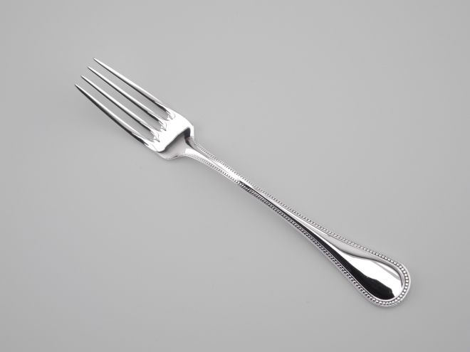 Speisegabel aus der Serie Perland moderne Version 90er Auflage Silberbesteck von WMF
