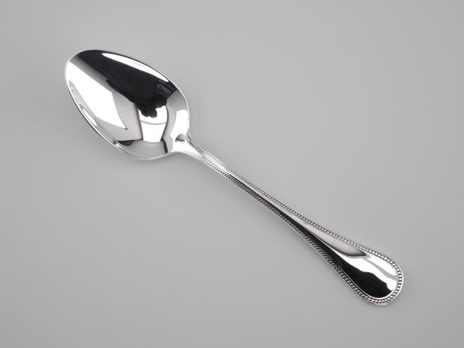 Suppenlöffel aus der Serie Perland moderne Version 90er Auflage Silberbesteck von WMF