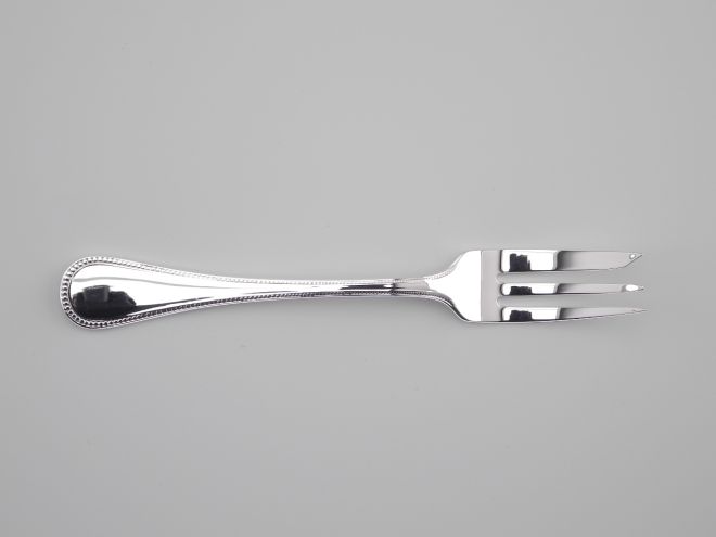 Kuchengabel aus der Serie Perland moderne Version 90er Auflage Silberbesteck von WMF