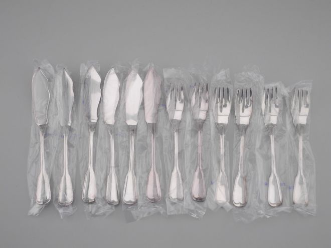 WMF Augsburger Faden 90 Fischbesteck OVP