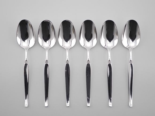 Robbe & Berking Royal 800 Silber Dessertlöffel Set