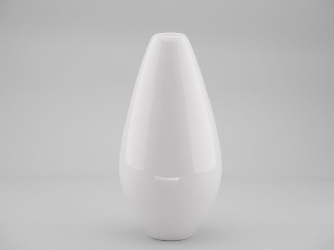 KPM Berlin Vase Hubert Griemert weiss 28cm
