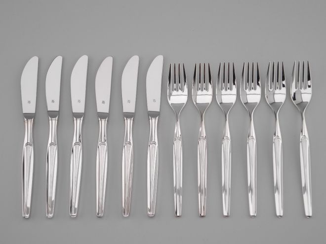 WMF Madrid versilbert Dessertbesteck