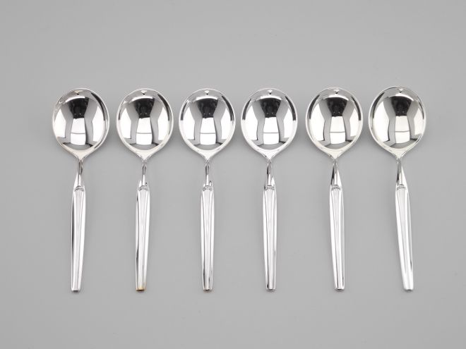 WMF Madrid versilbert Tassenlöffel Set