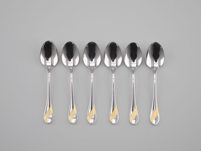 WMF Charme Gold cromargan Mokkalöffel Set