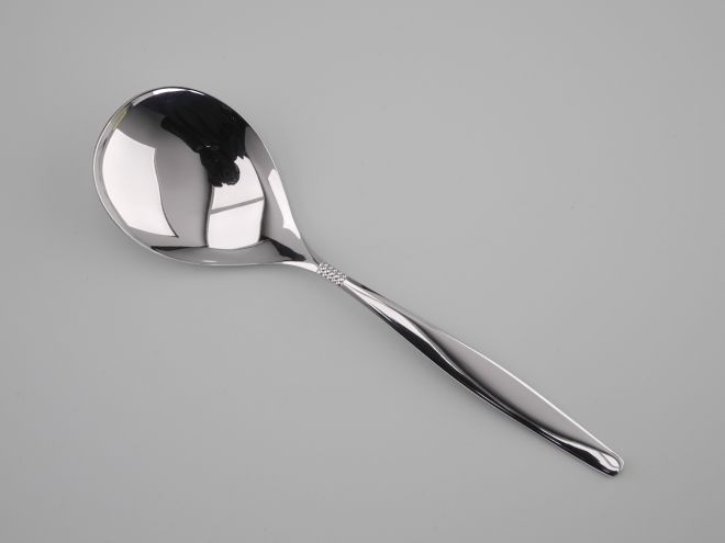 BSF Dänisch Perl edelstahl Gemüselöffel