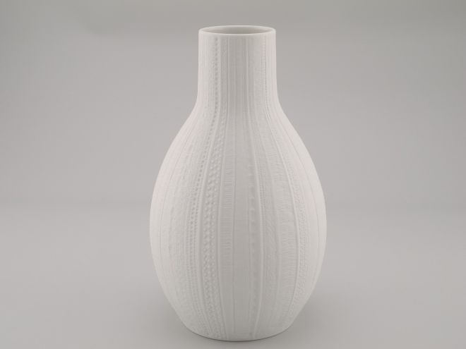 Heinrich Bisquitporzellan Vase 2149 Kalebasse 27