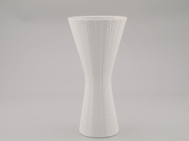 Heinrich Bisquitporzellan Diabolo Vase 2125