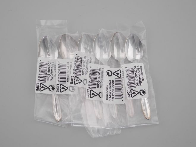WMF Innsbruck versilbert 90 Mokkalöffel Set