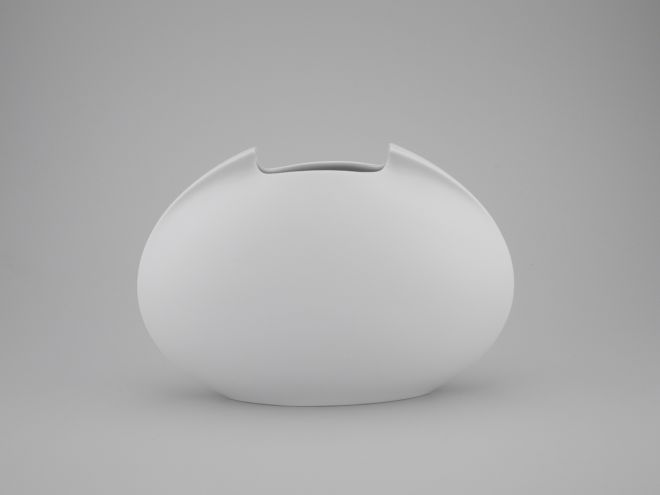 Rosenthal Tasca Lino Sabattini weiss matt 27cm