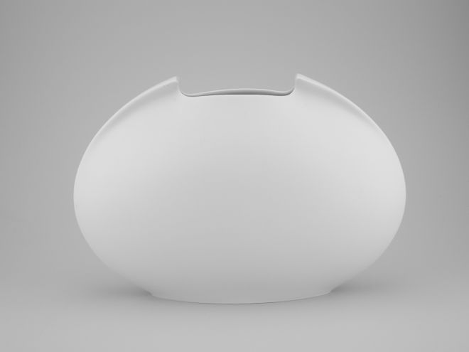Rosenthal Tasca Lino Sabattini weiss matt 39cm