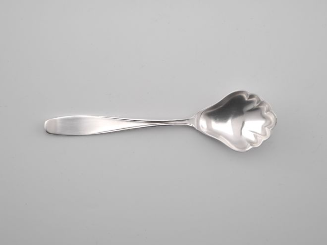 BSF Iris 90 versilbert Zuckerlöffel