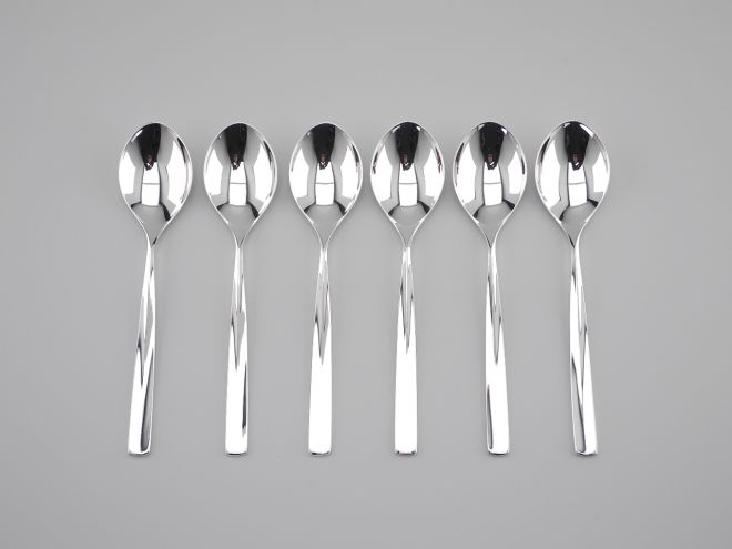 WMF Amsterdam 800 Silber Dessertlöffel Set