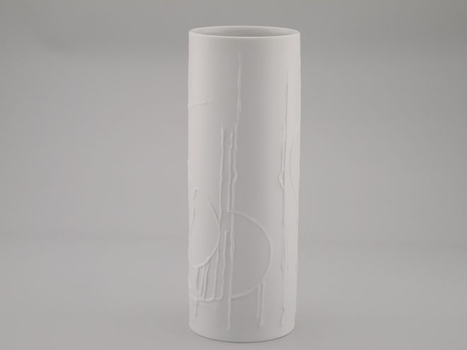 Cuno Fischer Vase 3553 weiss Rosenthal 27