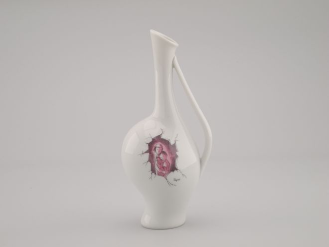 Raymond Peynet Vase Schwangere Luise Hoffnung