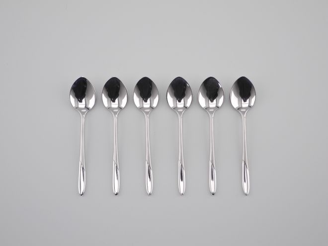 Auerhahn Elcada Edelstahl Mokkalöffel Set