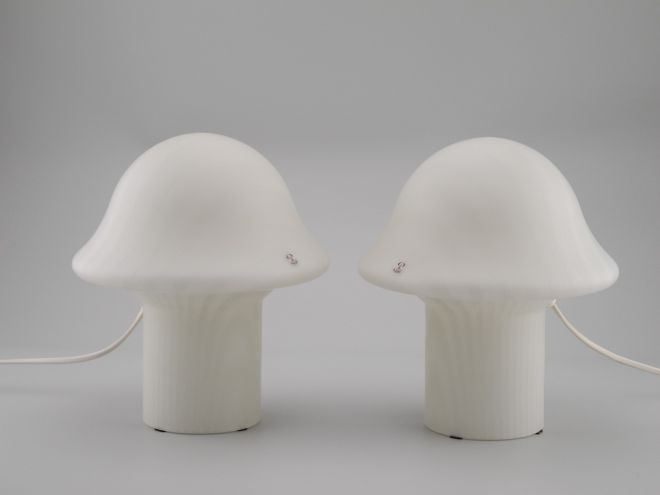 Peill & Putzler Kenia Pilzlampe Nachttischlampe Duo