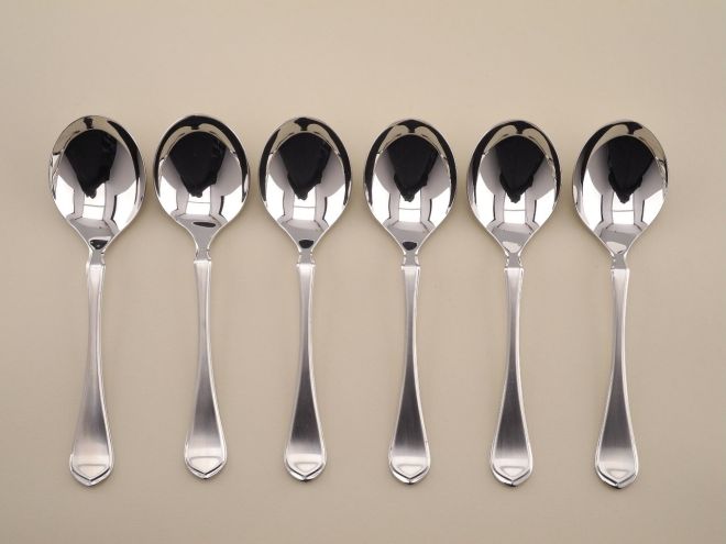BSF Magnolia edelstahl Tassenlöffel Set