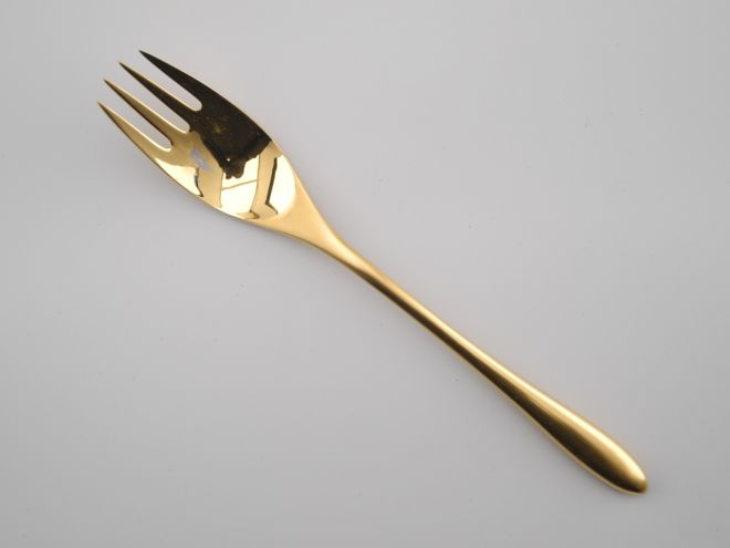 Rosenthal Besteck Taille vergoldet Tafelgabel 2.W