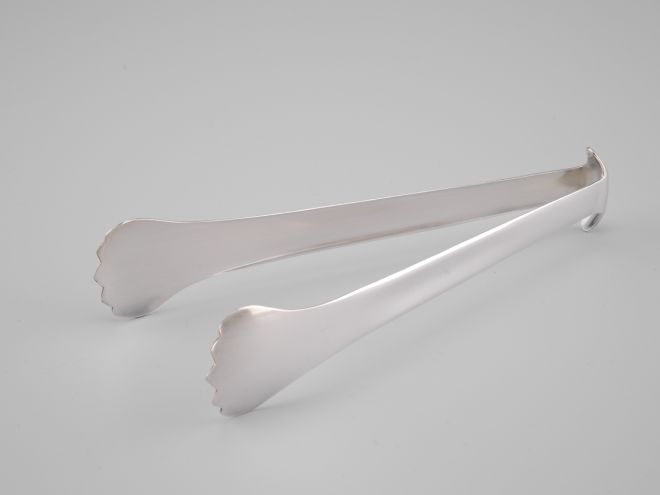 Hugo Pott versilbert Eiszange gross