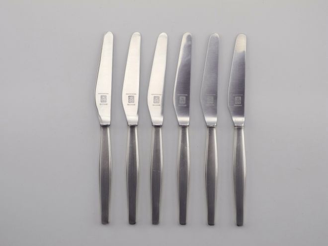 Bruckmann Party 90 versilbert Obstmesser Set