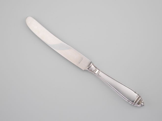 BSF Modell 92 versilbert 90 Menümesser breit