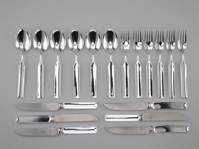 Hugo Pott 727 Dessertbesteck 6 Personen