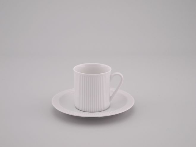 Arzberg 2075 uni weiss Mokkatasse