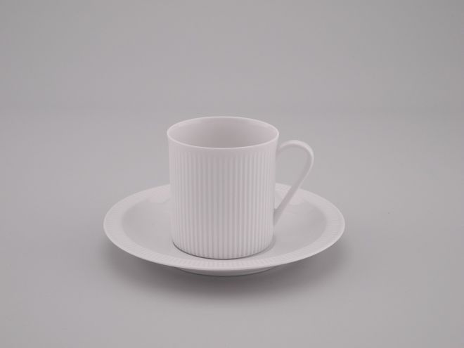 Arzberg 2075 uni weiss Kaffeetasse