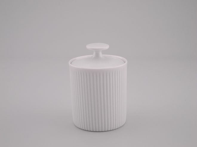 Arzberg 2075 uni weiss Zuckerdose