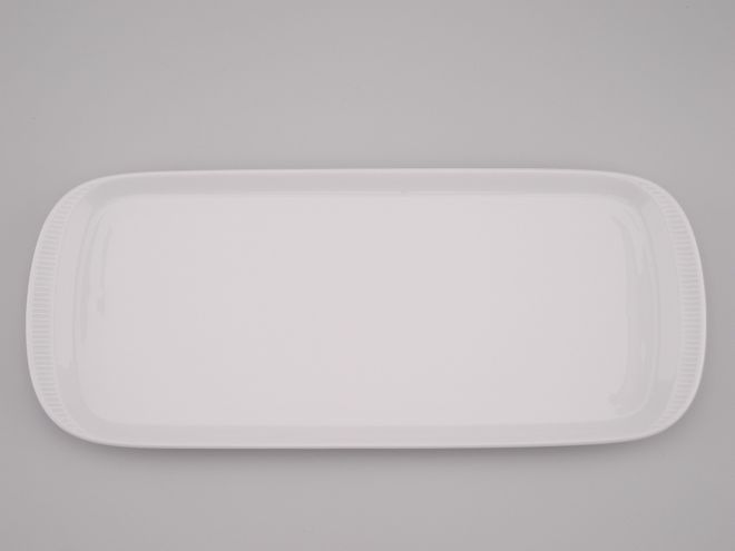 Arzberg 2075 uni weiss Königskuchenplatte
