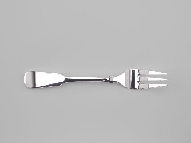 Kuchengabel Tortengabel vintage alte Serie Spaten 90 versilbert 90er Auflage Silberbesteck von Wilkens