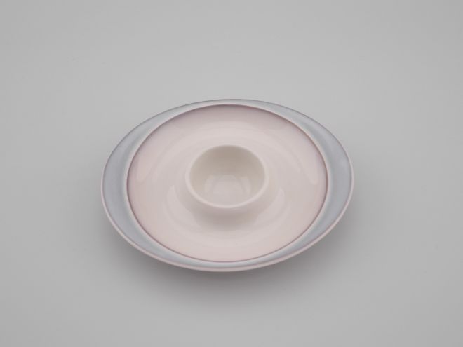 Eierbecher aus der vintage alten Serie Casa Ombra von Thomas Porzellan in Steingut Keramik