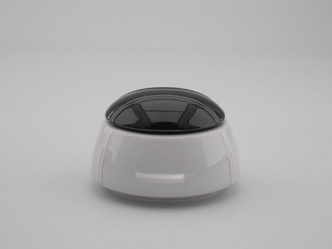 Thomas Casa grau schwarz Zuckerdose